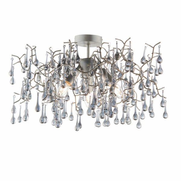 Florence Ceiling Light | Silver