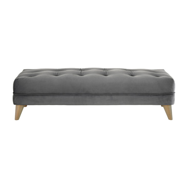 Gatlin Footstool | Grey