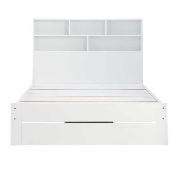 Alfie King Storage Bed | White