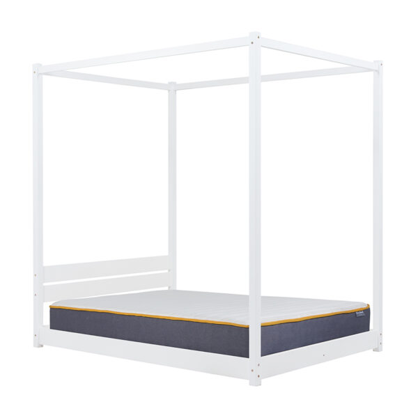 Darwin Four Poster King Bed | White