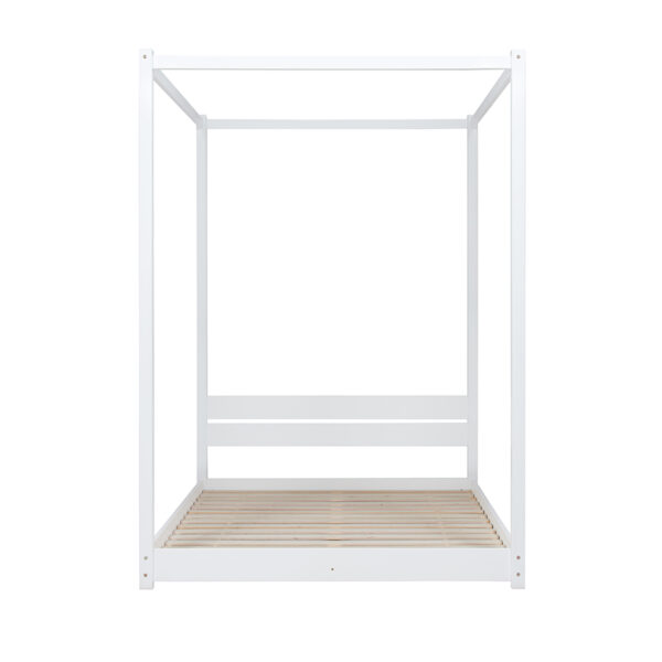 Darwin Four Poster King Bed | White