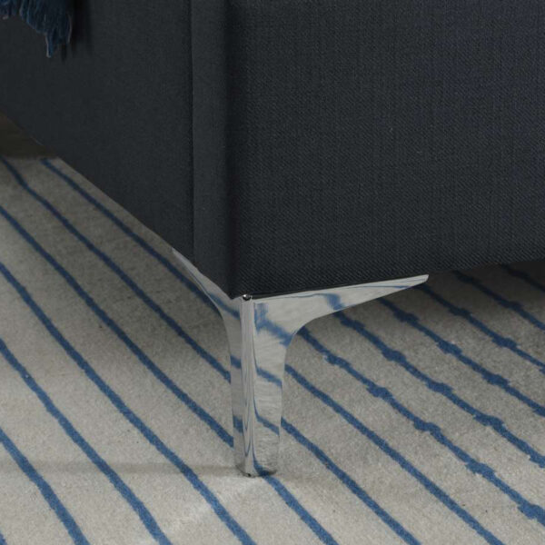 Finn King Bed | Charcoal Grey