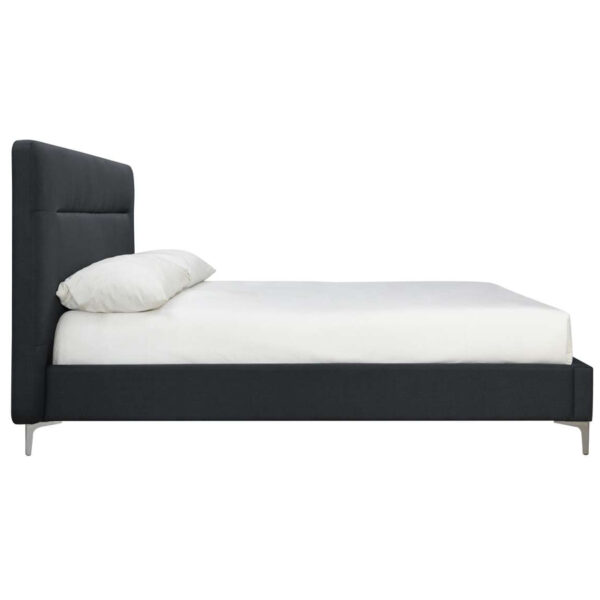 Finn King Bed | Charcoal Grey