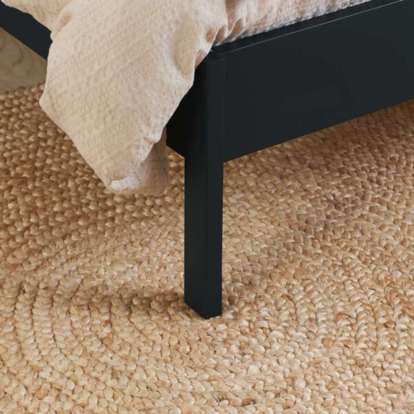 Margot Super King Rattan Bed | Black