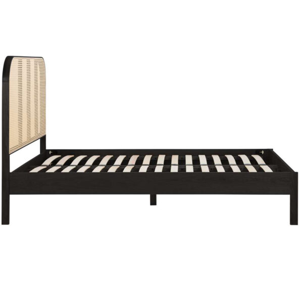 Margot Super King Rattan Bed | Black