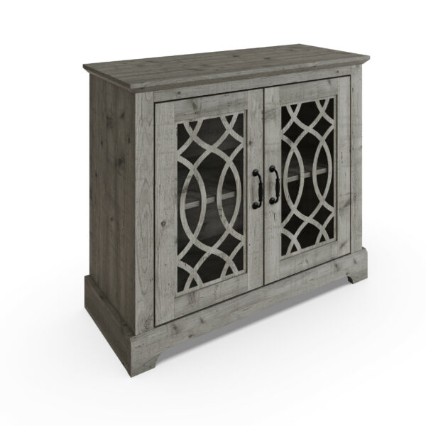 Eden 2 Door Compact Sideboard | Mexican Grey | Self Assembly