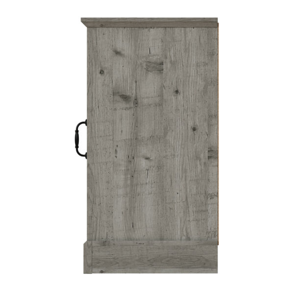 Eden 2 Door Compact Sideboard | Mexican Grey | Self Assembly