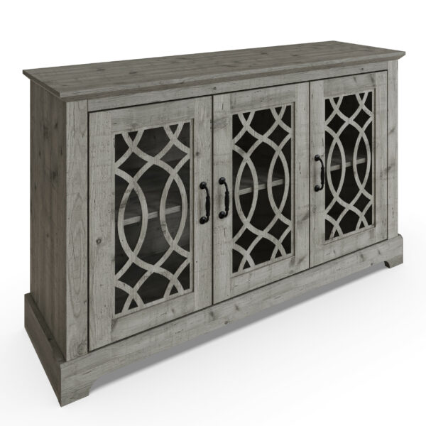 Eden 3 Door Sideboard | Mexican Grey | Self Assembly | Clearance