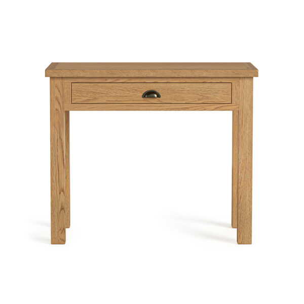 Ancroft Waxed Oak Laptop Desk