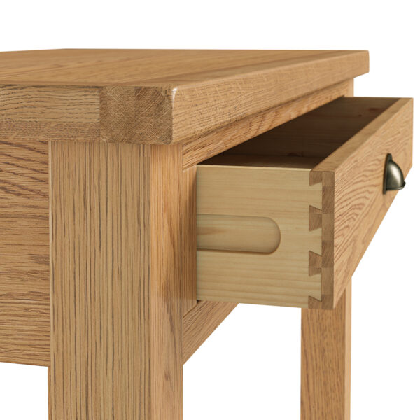 Ancroft Waxed Oak Laptop Desk