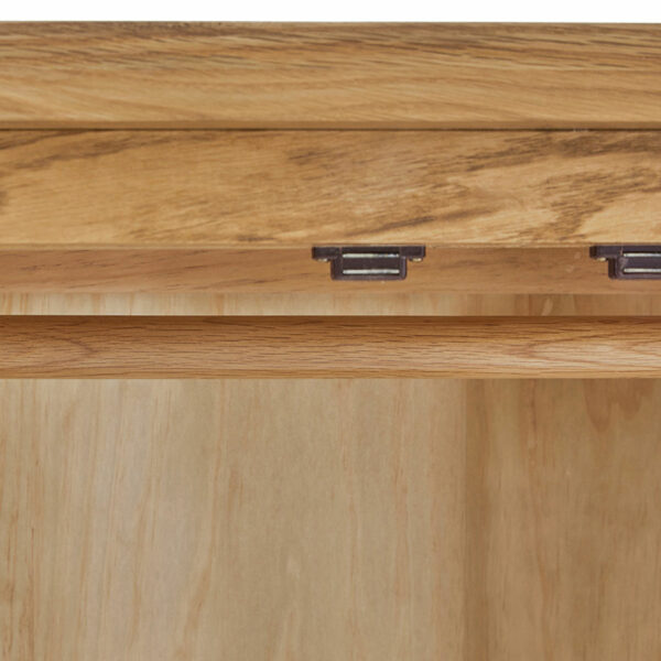 Ancroft Waxed Oak Triple Wardrobe
