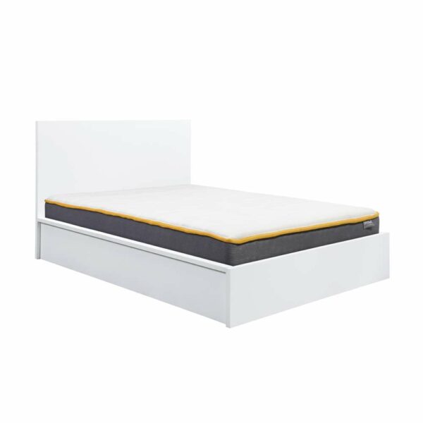 Hoxton Double Ottoman Bed White | Assembly Required