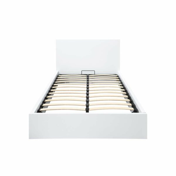 Hoxton Double Ottoman Bed White | Assembly Required