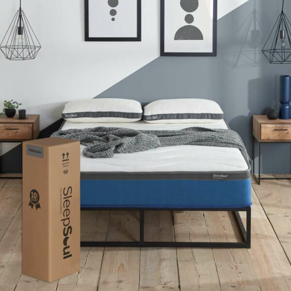 SleepSoul Nebula Single Mattress White | Assembly Required