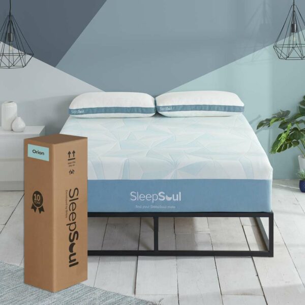 SleepSoul Orion Double Mattress White