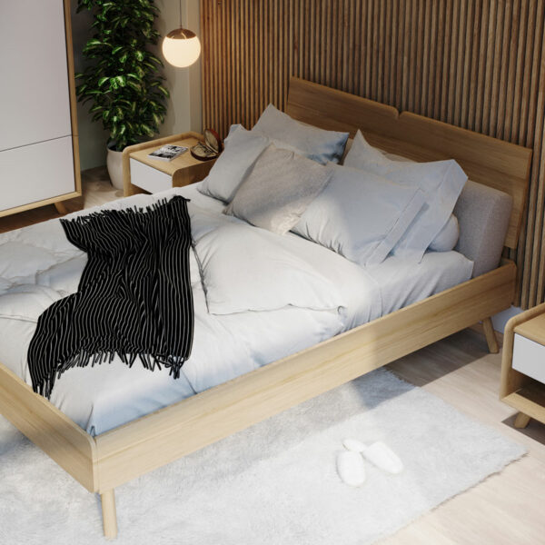 Woodside Oak Super King Bed | Assembly Required
