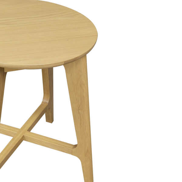 Woodford Round Lamp Table | Self Assembly