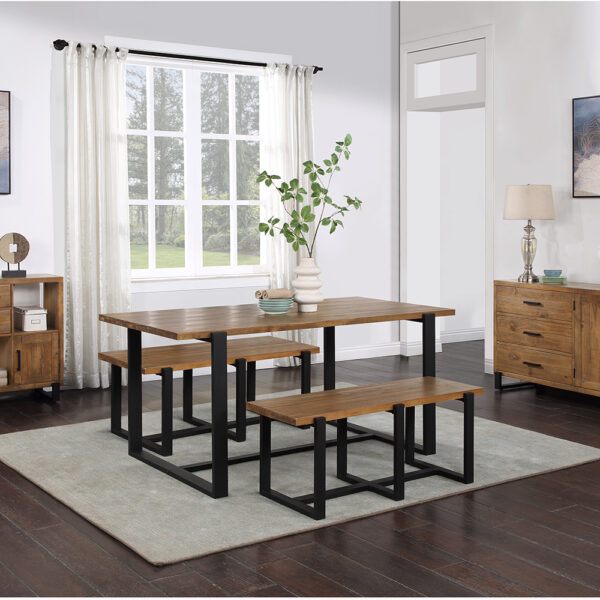 Barnsbury Rustic 1.8 Dining Table | Self Assembly