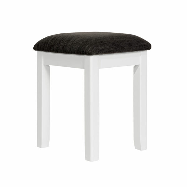 Geneva Painted Stool - White