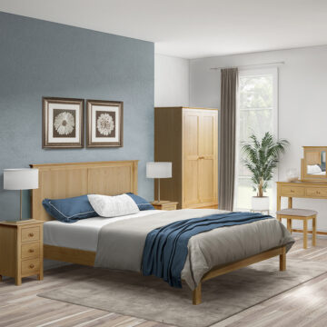 Double Robe With 1 Drawer