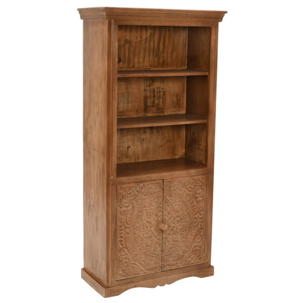 Russell Mango Wood Large Bookcase |