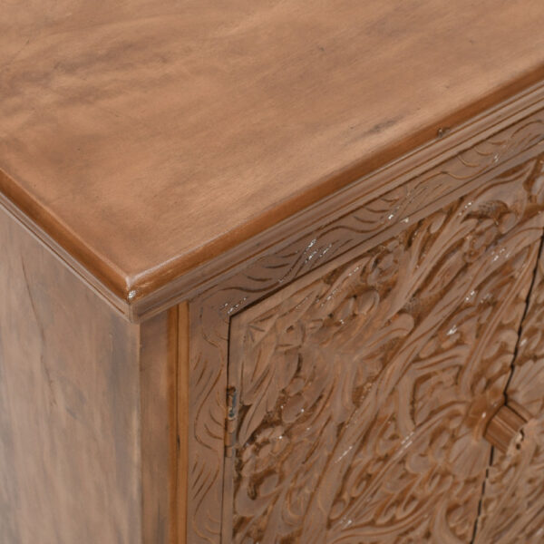 Russell Mango Wood Sideboard With 2 Doors |