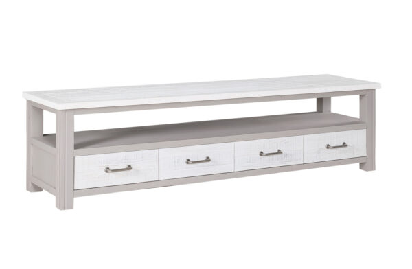 Aldgate Super Sized Widescreen Television cabinet | Fully Assembled Grey