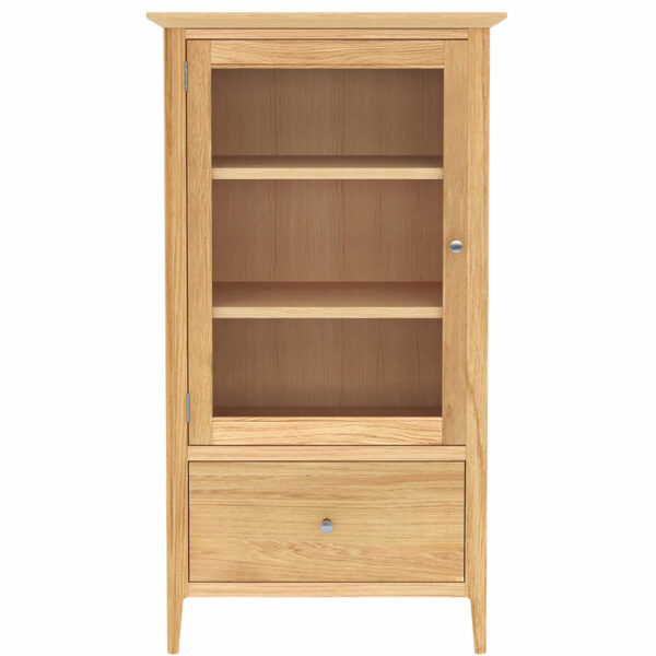 Upney Glazed Bookcase | Fully Assembled