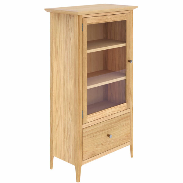 Upney Glazed Bookcase | Fully Assembled