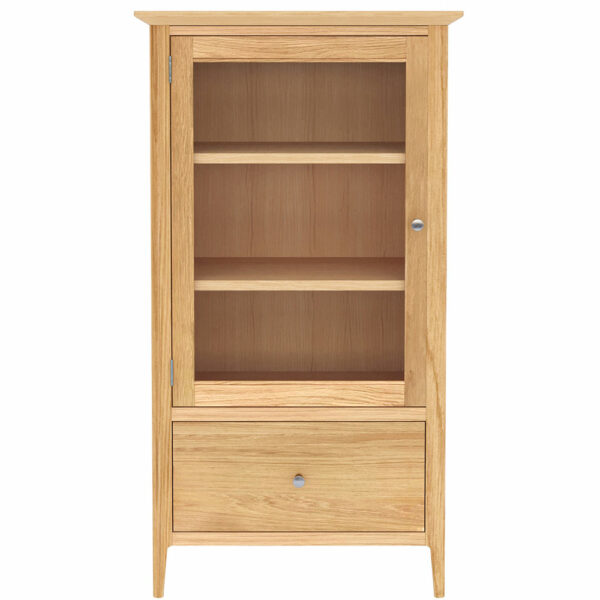 Upney Glazed Bookcase | Fully Assembled