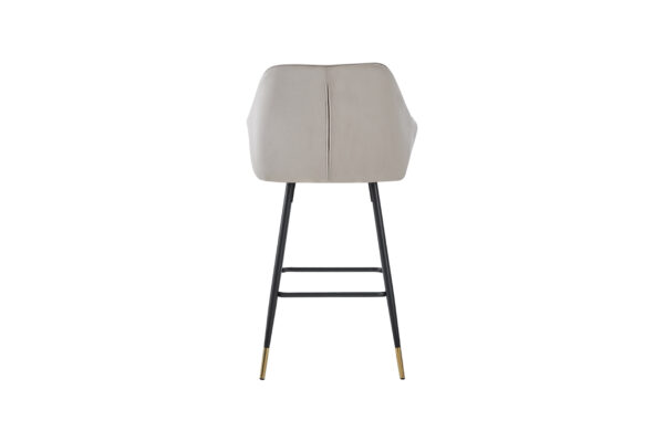 Stockwell Bar Stool - MINK (Pack of Two) | Assembly Required - Mink
