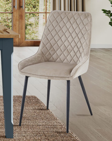 Stockwell Dining Chair - MINK  (Pack of Two)