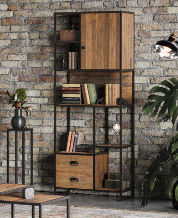 Victoria Large Open Bookcase