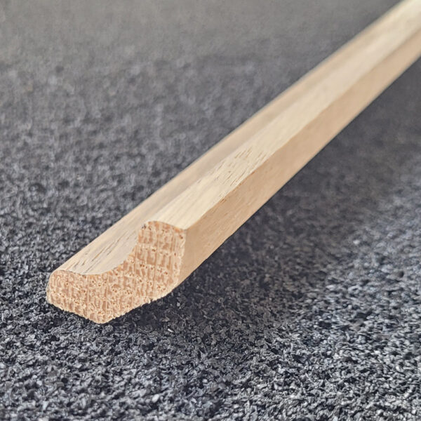 Silver Grey Colour Matched Wood Scotia