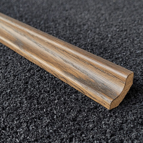 Deep Smoked Colour Matched Wood Scotia