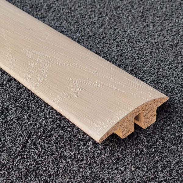 Whitewashed Grey Colour Matched Wood Semi Ramp
