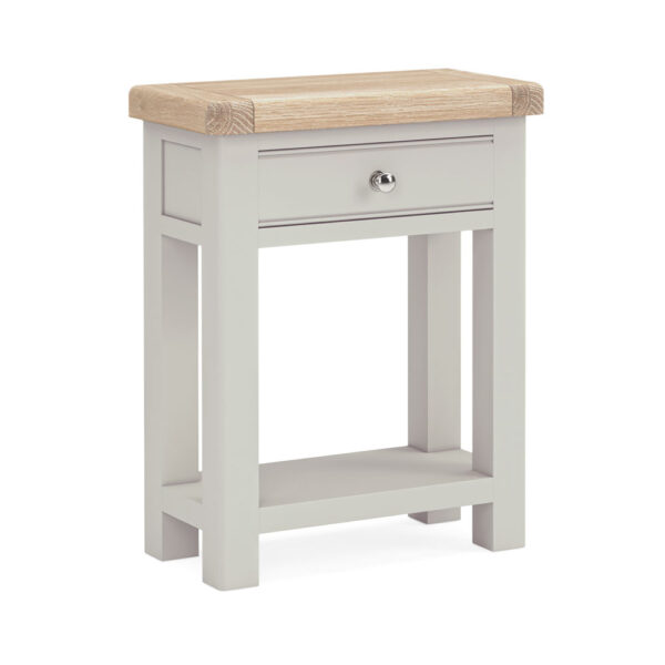 Havenwood Grey Telephone Table Light Grey | Fully Assembled