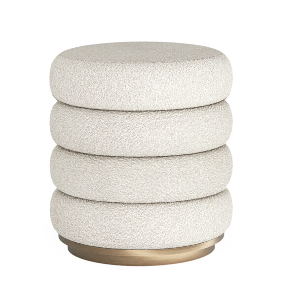 Oakmoor Upholstered Foot Stool | Fully Assembled