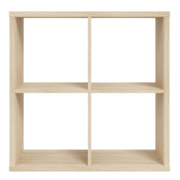 Mauri Cube 2x2 Storage Unit in Sonoma Oak