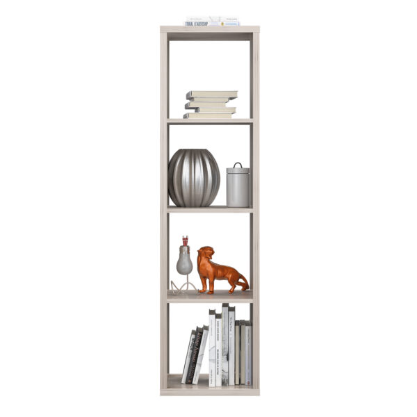 Mauri Cube 3 Shelves Storage Unit in Sand Oak | Self Assembly