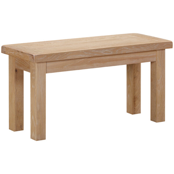 Wessex Oak Dining Bench 90cm