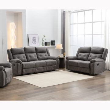 Berland 3+2 Suite Dark Grey