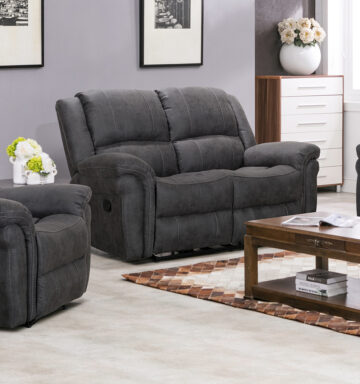 Gloucester 2 Seater Dark Grey