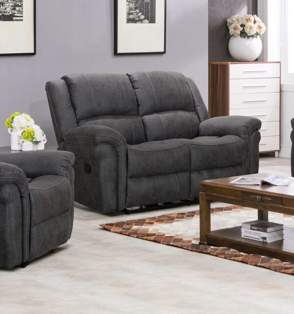 Gloucester 2 Seater Dark Grey