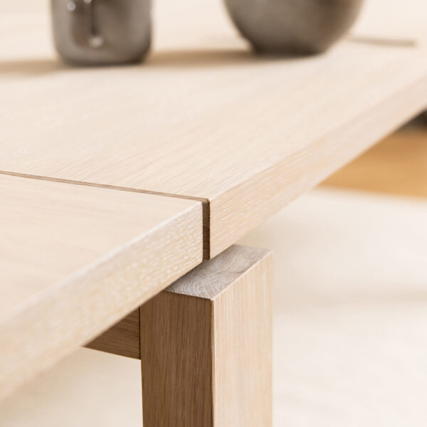 Lindley Dining Table in White | Self Assembly