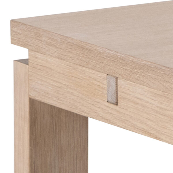 Lindley Dining Table in White | Self Assembly