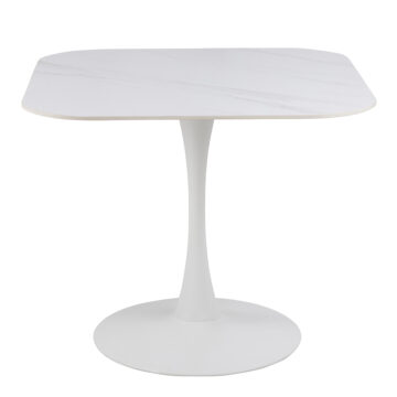 Malaya Dining Table in White