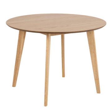 Roxburgh Round Dining Table in Oak 105x76cm