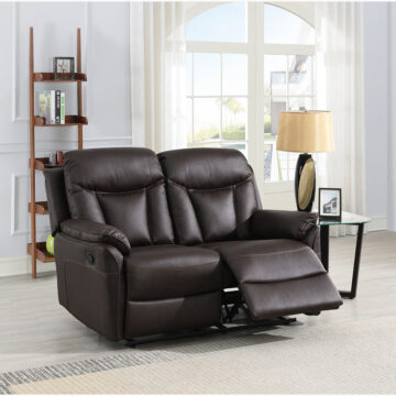 Dermont 2 Seater Sofa Dark Brown