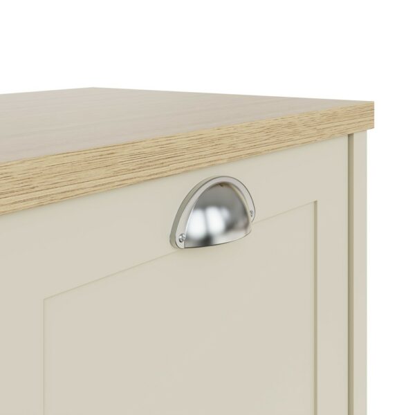 Fife Cream 2 Door Shoe Cabinet | Assembly Required